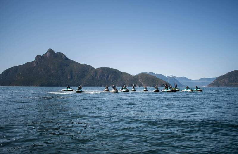 Jetski to Bowen Island, incl beer, wine, coffee or icecream - The Experience of Wildlife and Wilderness