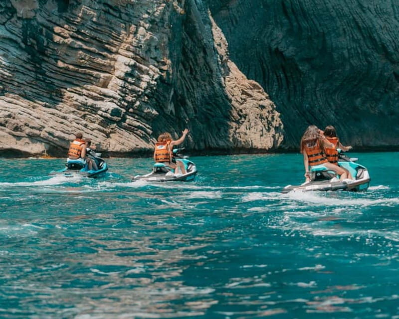 Jetski Tour 30 minutes with free photos - A Thrilling 30-Minute Jetski Adventure in Andratx