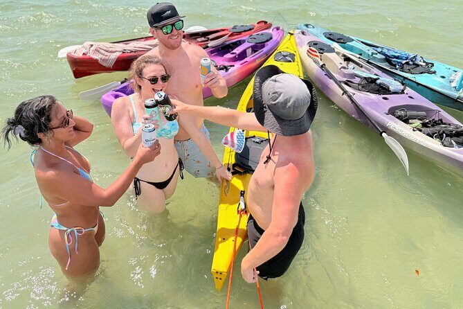 John's Pass Sandbar Party Kayak Adventure - Frequently Asked Questions