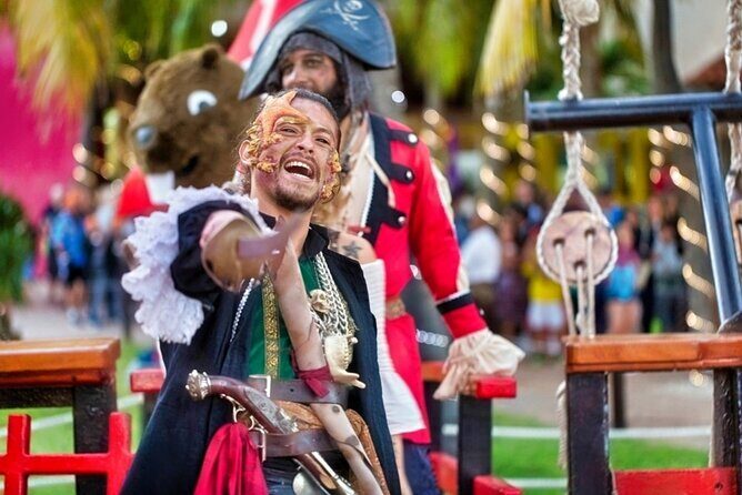 Jolly Roger Pirate Show and Dinner Cruise with Open Bar - FAQ