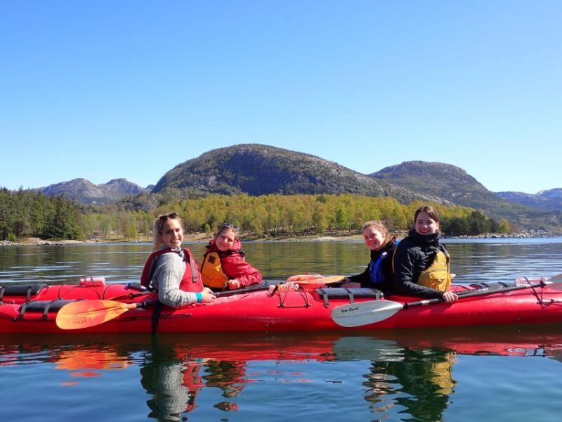 Jørpeland: Guided fjordtour kayak - Frequently Asked Questions