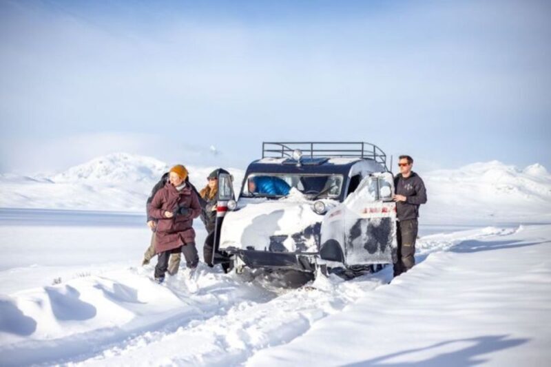 Jotunheimen: Snowcoach Tour with Snowhoeing and Lunch - Key Points