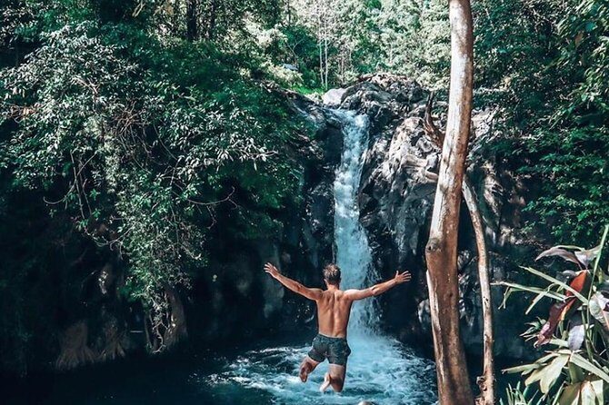 Jumping Sliding at Aling- aling Waterfall - Wanagiri Hidden Hill - Handara Gate - An In-Depth Look at the North Bali Day Tour
