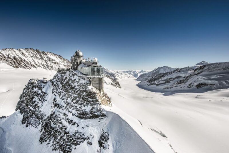 Jungfraujoch: Roundtrip to the Top of Europe by Train - Reaching the Top: The Main Station and Viewing Platforms