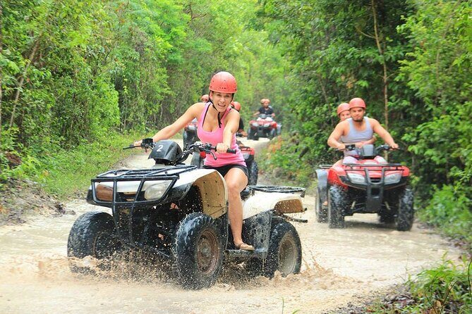 Jungle Adventure! ATV's (shared), Ziplining and Cenote Cancun & Playa Del Carmen - An Authentic Taste of Riviera Maya Adventure