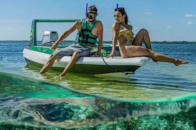 Jungle excursion EN Cancun (NO taxes included) - Experience the Thrill of Cancun’s Jungle & Lagoon on a Self-Drive Speedboat Tour