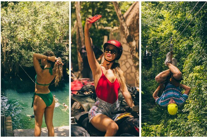 Jungle FUN ATV Zipline and Cenote Dive - Jungle FUN ATV Zipline and Cenote Dive: An Adventure for All