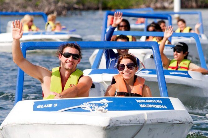 Jungle Tour In Cancun, drive a speedboat through the lagoon with your companion - FAQs