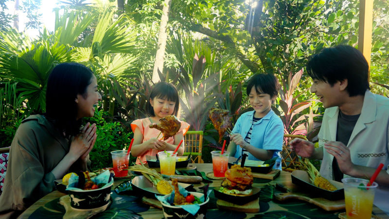 JUNGLIA Ticket in Okinawa - Food and the Spa Junglia option