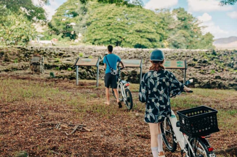 Kailua E-Bike Kau Kau Guided Scenic Food Tour Adventure - Key Points