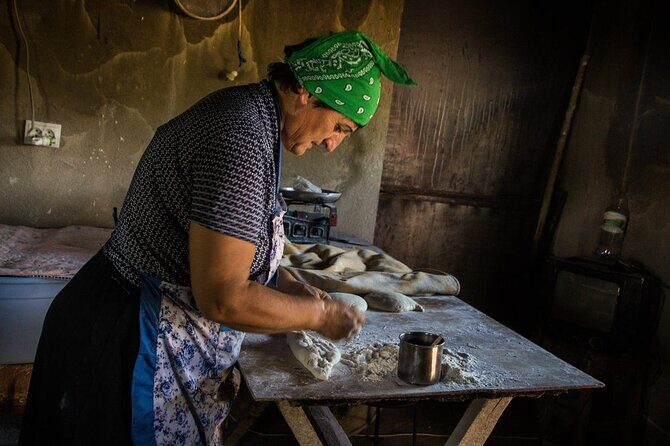 Kakheti - Small wineries and family-cooked lunch  Private tour - Participating in Traditional Bread Making in Badiauri