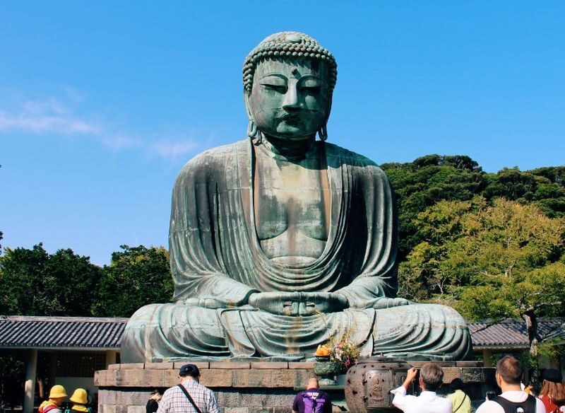 Kamakura Enoshima Full-Day Small Group Anime Pilgrimage Tour - Kamakura: temple stairs without the commentary
