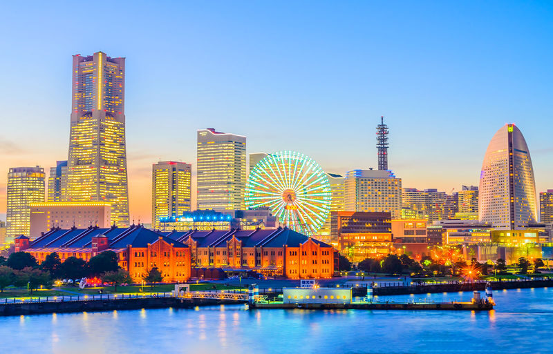 Kamakura Railway, Yokohama Night View Day Trip (Enoshima, Kamakura High School, Tsurugaoka Hachimangu Shrine, Includes Enoden Experience) Korean, Chinese, and English Guides, Departs from Tokyo - At a glance: what you get for the day