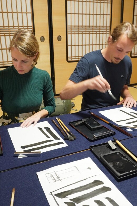 Kanazawa "Near Ninja Temple" : Japanese Calligraphy Class - What to Expect During the Session