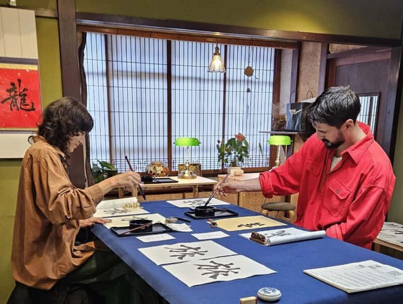 Kanazawa "Near Ninja Temple" : Japanese Calligraphy Class - Authenticity and Engagement