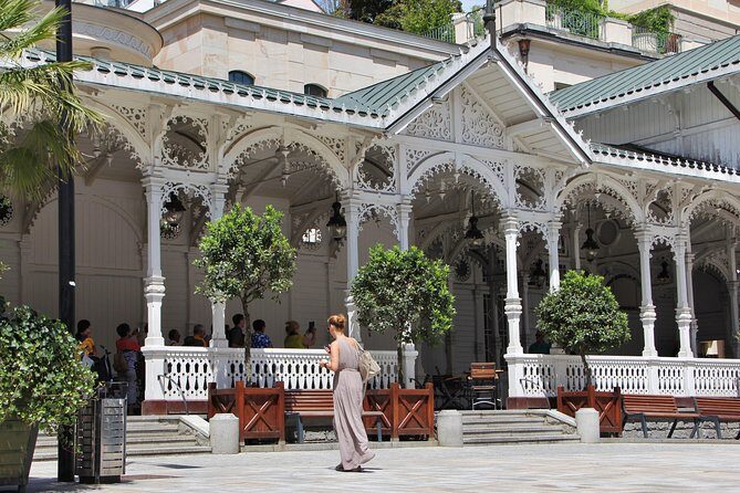 Karlovy Vary including Watchtower and Funicular from Prague - Key Points