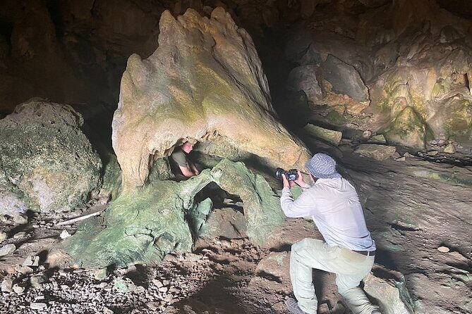 Karpathos Aperi Limniotis Cave Hike for stalagmites / stalactites - The Value of the Cave Hike in Karpathos Natural Landscape