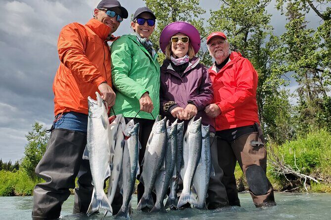 Kasilof River | Red Salmon | Full Day Charter - Key Points
