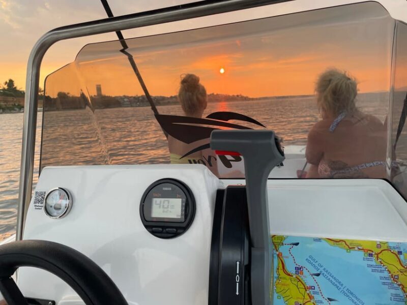 Kassandra: Private Sunset Cruise with Drinks & Swimming - Key Points