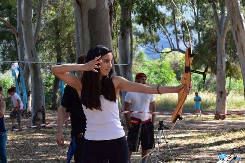 Katakolo: Archery Experience next to a Medieval Castle! - Discovering the Setting: A Castle Next to Ancient Olympia