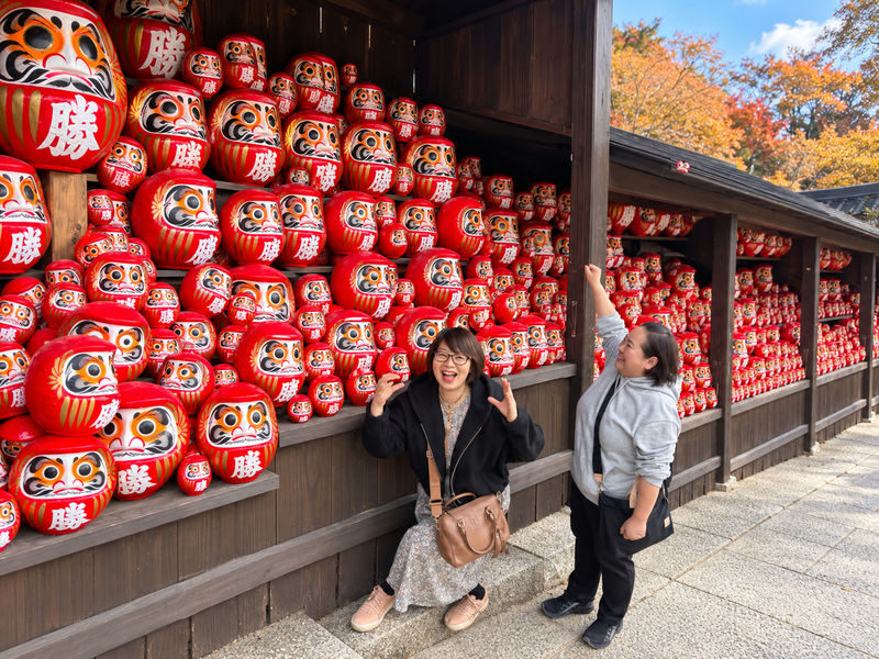 Katsuo-ji Temple Daruma Prayer, Kyoto Arashiyama, Kiyomizu-dera Temple: Lunch can be upgraded to A5 Kuroge Wagyu "Kobe Beef" (Matcha experience included) - Osaka pickup, return and practical details