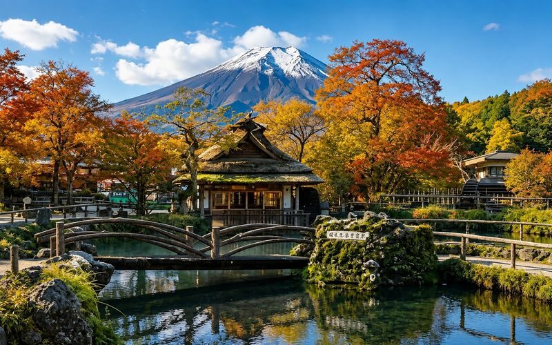 (Kawaguchiko Ropeway ticket included) Mount Fuji Kawaguchiko Internet-famous Check-in Day Tour: Kawaguchiko Tenjo-Yama Park, Internet-famous Lawson Convenience Store, Arakurayama Sengen Park, Oshino Hakkai (Departing from Tokyo / Chinese and English servi - What the price includes, and what it does not