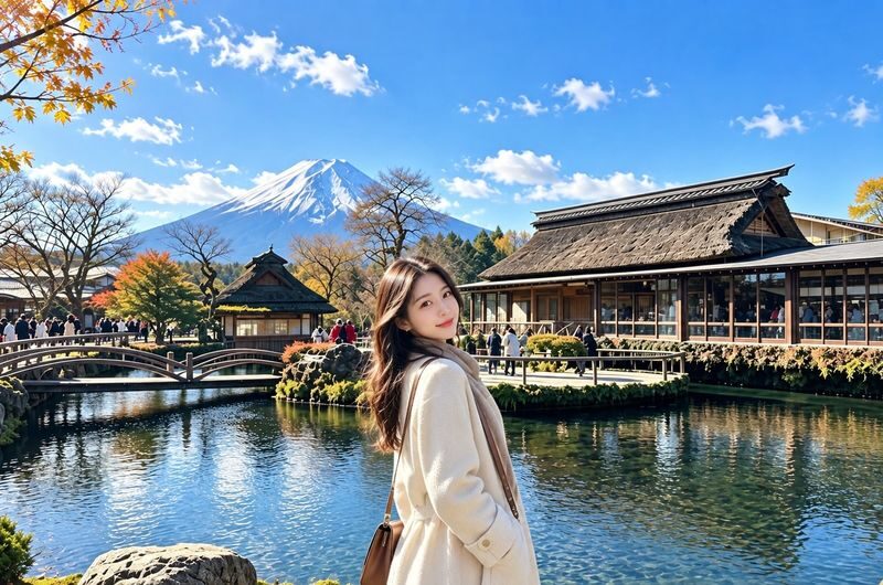 (Kawaguchiko Ropeway ticket included) Mount Fuji Kawaguchiko Internet-famous Check-in Day Tour: Kawaguchiko Tenjo-Yama Park, Internet-famous Lawson Convenience Store, Arakurayama Sengen Park, Oshino Hakkai (Departing from Tokyo / Chinese and English servi - Weather, walking and practical details