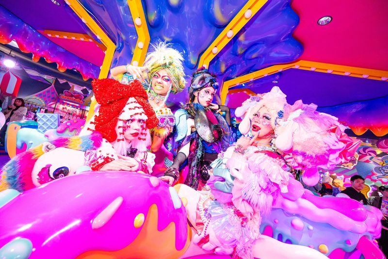 KAWAII MONSTER LAND HARAJUKU - Photo areas, games, and a small shop