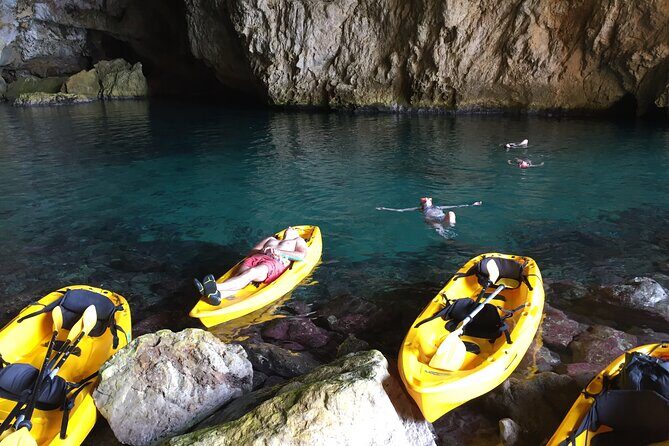 Kayak And Snorkel Excursion in Jávea. Portitxol - Granadella - Experience the Beauty of Jávea with a Kayak and Snorkel Excursion