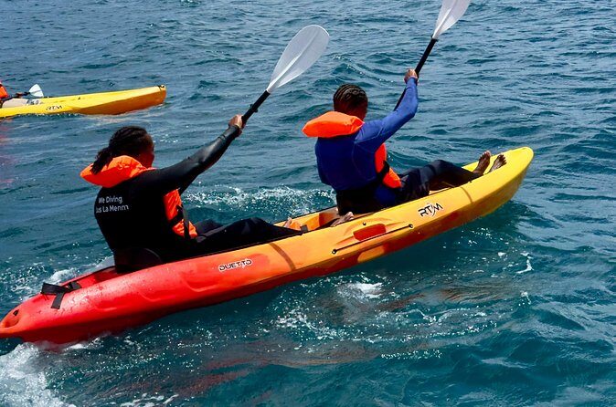 Kayak at Pigeon Island Beach St Lucia - In The Sum Up