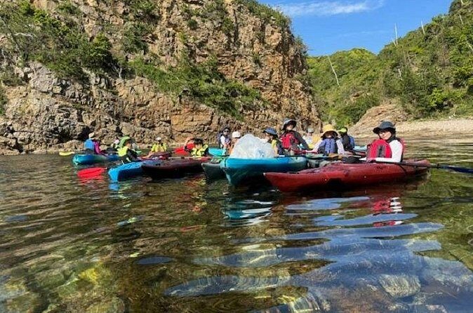 Kayak Clean-up and BBQ Tour on Tottori Uradome Coast - Authentic Experiences and Sustainable Travel