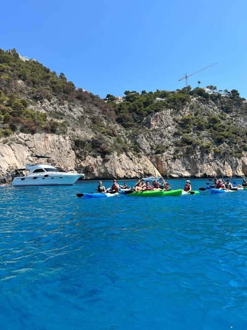 Kayak Granadella Excursión Guiada en Cuevas y Cala en Caló - What Does the Tour Include?