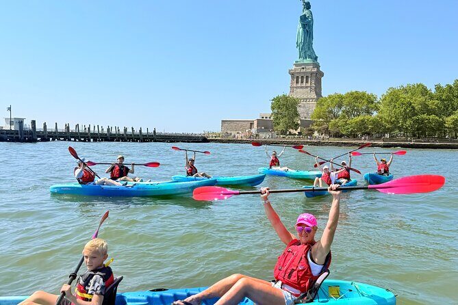 Kayak Next To The Statue of Liberty - A Unique Way to See NYC: Kayaking Next to the Statue of Liberty