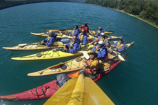 Kayak paddling adventure around Bariloche - Key Points