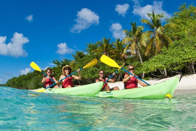 Kayak & Snorkel with Sea Turtles, National Park, St. John - Key Points