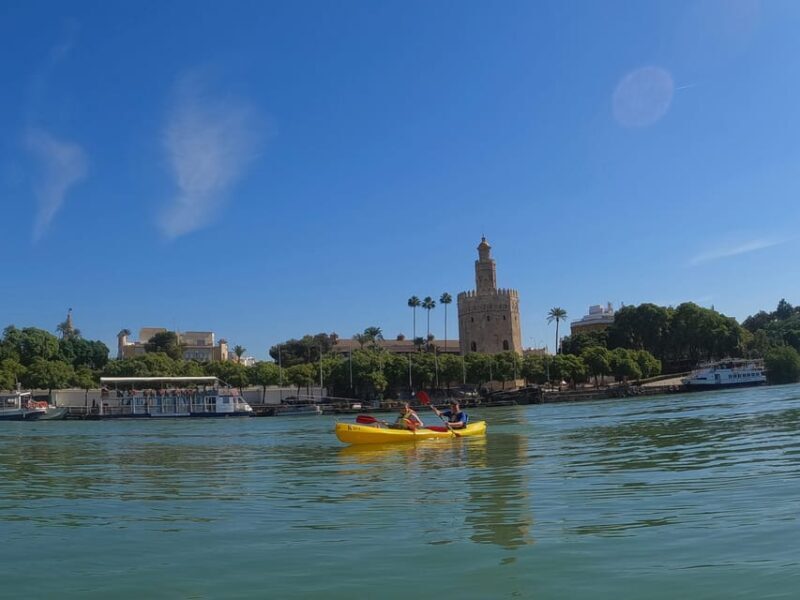 Kayak tour of historic Seville, Triana and Cartuja - Key Points