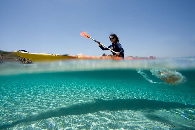 Kayak trip with snorkelling in the Marine Reserve of Menorca - Discovering Menorca from the Water: Kayak and Snorkel in the Marine Reserve