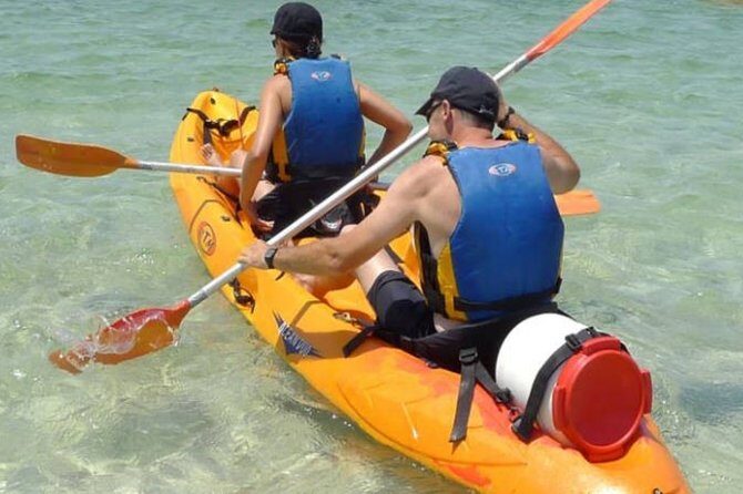 Kayak trip with snorkelling in the Marine Reserve of Menorca - The Sum Up