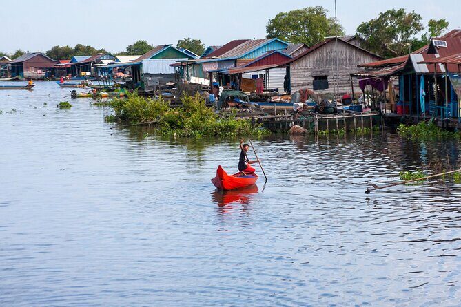 Kayaking & Floating Village in Tonle Lake - Key Points