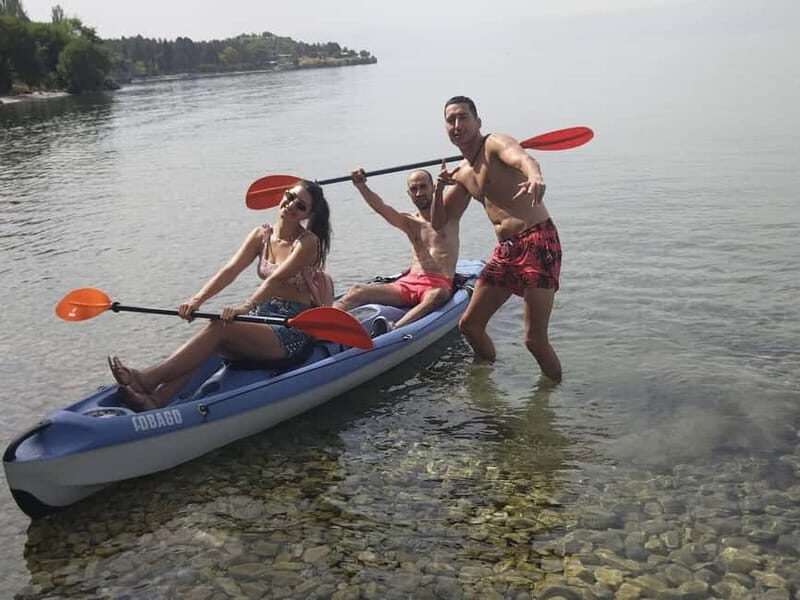 Kayaking Lake Ohrid with BBQ, from Ohrid. - Discovering Lake Ohrid by Kayak and Foot: An Authentic Day of Nature and Local Flavors