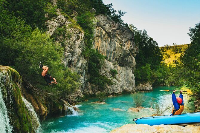 Kayaking Mreznica Waterfalls close to Plitvice Lakes - An In-Depth Look at the Tour Experience