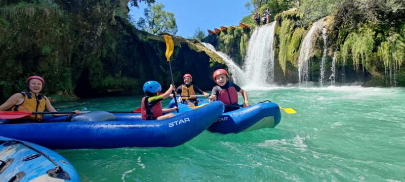 Kayaking Mreznica Waterfalls in Natural Monument - An Overview of the Experience