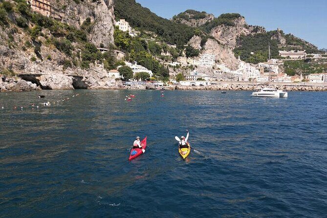 Kayaking&Snorkeling in Amalfi Coast, Maiori, Sea caves and beach - Discover the Amalfi Coast by Kayak and Snorkel: An Authentic Adventure in Maiori