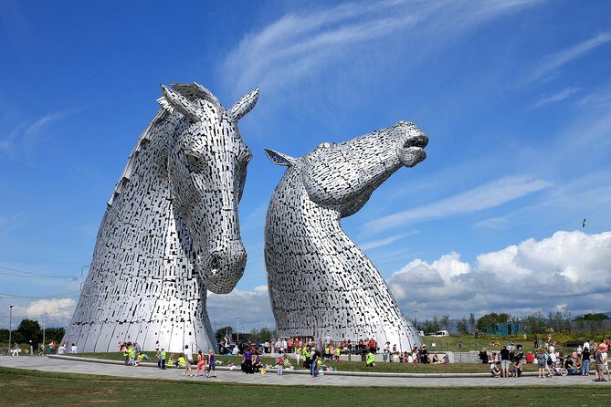 Kelpies and Falkirk Wheel Private Tour for 1 - 4 people from Greater Glasgow - Key Points