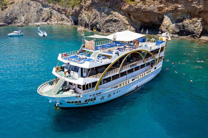 Kemer Mega Star Boat Trip With Hotel Transfer and Lunch - FAQs