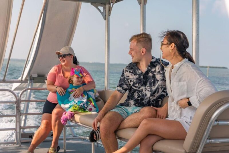 Key West: Double Decker Pontoon Boat Rental - Key Points