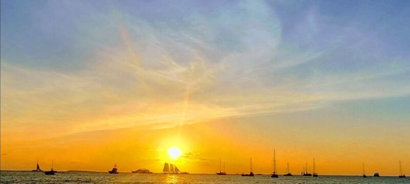 Key West: Private Tiki Boat Sunset Cruise - An Authentic Key West Sunset Experience on a Tiki Boat