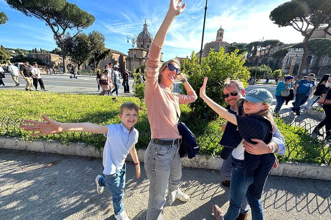 Kid Friendly Guided Tour of Rome Colosseum & Forums - Authentic Perspectives from Families