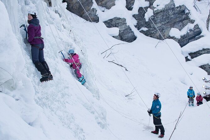 Kids Ice Climbing Adventure in Pyhä-Luosto, Finland - A Deep Dive into the Kids Ice Climbing Experience