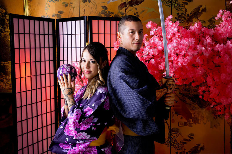 Kimono Photo Shoot Studio Nolls (Osaka) - Outdoor streets, shrines, and Dotonbori